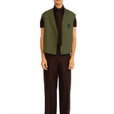 Archibald Waistcoat  - Olive Green