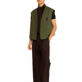 Archibald Waistcoat  - Olive Green