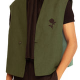 Archibald Waistcoat  - Olive Green