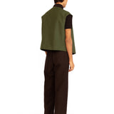 Archibald Waistcoat  - Olive Green