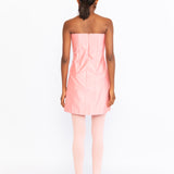Amelia Embroidered Mini Dress - Pink