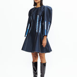 Garnet Dress- Midnight Blue