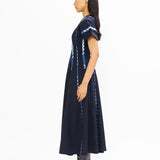 Azaria Dress - Midnight Blue