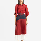 Mirage Dress - Maroon - SALE