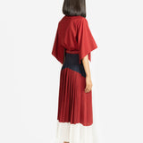 Mirage Dress - Maroon - SALE