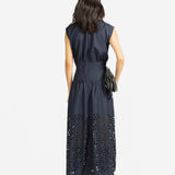 Caelis Dress - Navy - SALE
