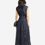 Caelis Dress - Navy - SALE