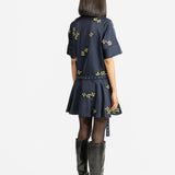 Monroe Dress - Navy