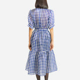 Elara Checkered Dress - SALE