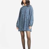 Calvina Denim Dress