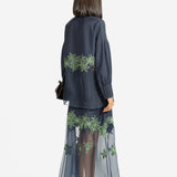 Leora Embroidered Skirt