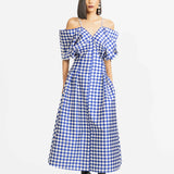Bella Checkered Dress - SALE