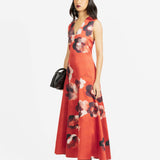 Cosmic Floral Dress