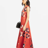 Cosmic Floral Dress