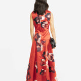 Cosmic Floral Dress