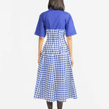 Osaka Dress - Blue