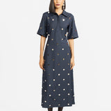 Zoey Dress - Navy