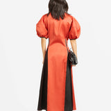 Siam Linen Dress - Rust