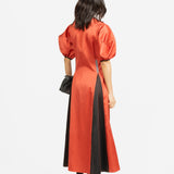 Siam Linen Dress - Rust