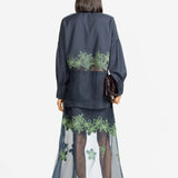 Leora Embroidered Skirt