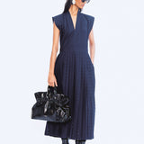 Talis Dress - Navy