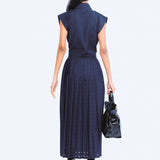Talis Dress - Navy