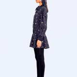 Starburst Embroidered Dress