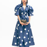 Guilded Dress - Blue