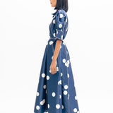 Guilded Dress - Blue