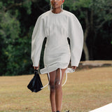Roll Up Dress