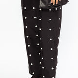 Peg Embroidered Trousers