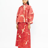 Virgina Linen Set - Red