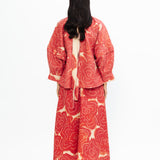 Virgina Linen Set - Red