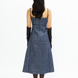 Glimmer Denim Dress