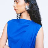 Flow Dress - Cerulean Blue