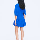 Balloon Dress - Cerulean Blue