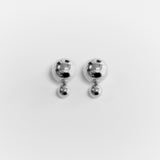 Circle of Life Earrings - Silver