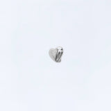 Heart Brooch - Silver