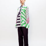 Linear Mosaic Shirt
