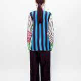 Linear Mosaic Shirt