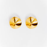 Concave Earrings Large - Gold (RTS)
