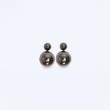 Circle of Life Earrings - Black