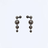 Circle of life - Ball Earrings - Black