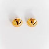 Concave Earrings -  Gold (RTS)
