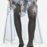 Draft Embroidered Dress
