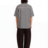 Liam Checkered Shirt - Ivory